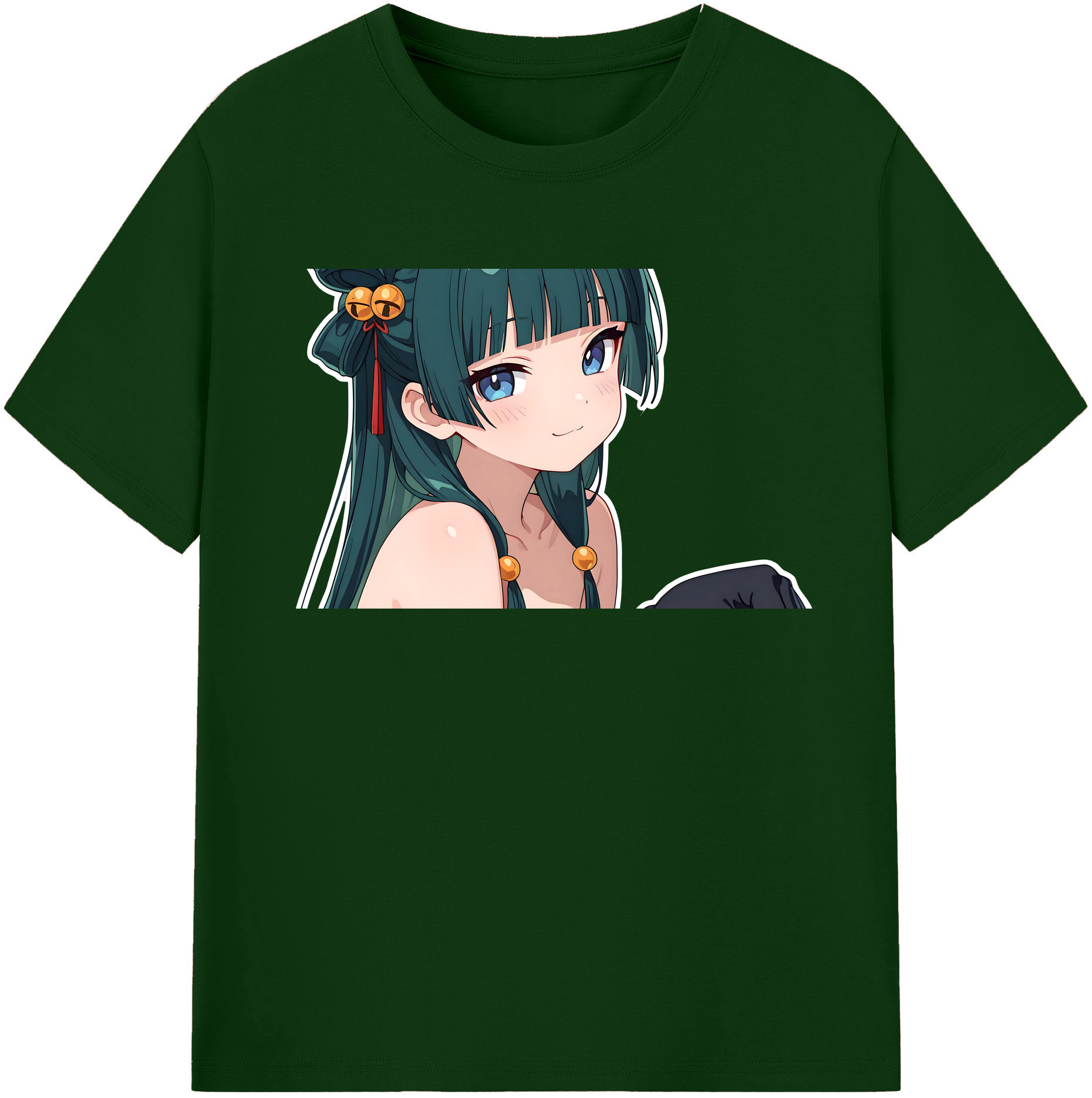 （画像用） 薬屋のひとりごと The Apothecary Diaries 綿100％半袖Tシャツ（フロントプリント）